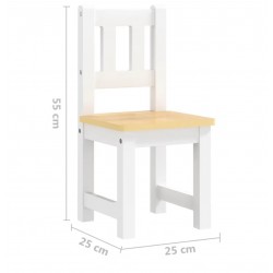 Montessori 3 Piece Table and Chair Set