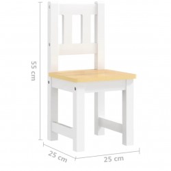Montessori 3 Piece Table and Chair Set