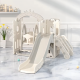 Suplay Multifunctional Swing Slide and Climber, Grey White Suplay Multifunctional Swing Slide and Climber, Grey White
