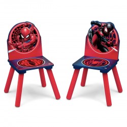 Delta Spiderman Kids Table and Chair Set with Storage 