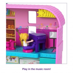 Polly Pocket Pollyville Mighty Middle School Playset