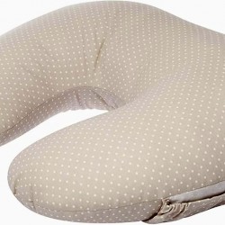 Purflo Nursing Boppy Pillow with Removable Cotton Jersey Cover & Pocket