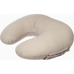Purflo Nursing Boppy Pillow with Removable Cotton Jersey Cover & Pocket
