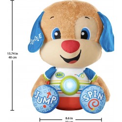 Fisher Price Laugh & Learn Big Puppy, Large Musical Plush Learning Toy:
