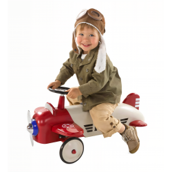 Lil Wing Magic Ride Meta lRide on Antique Toy  Plane