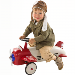 Lil Wing Magic Ride Meta lRide on Antique Toy  Plane