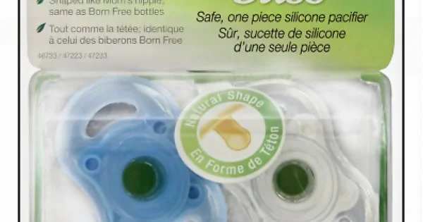 Born Free BPA-Free Bliss Orthodontic Pacifier, 6M+