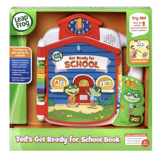 Leapfrog Tad's Get Ready for School Book