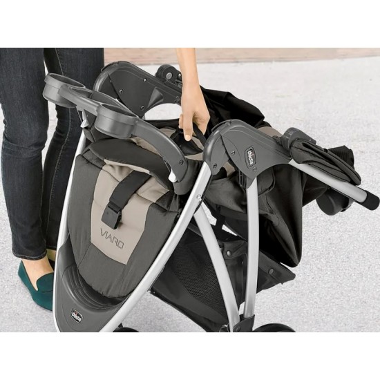 Chicco Viaro Quick Fold stroller, Graphite