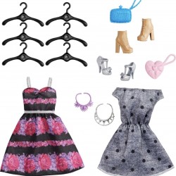 Barbie Fashionistas Doll & Ultimate Closet Playset with 15 Accessories