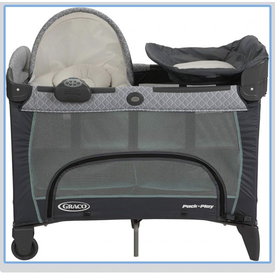 Graco Pack and Play Playard Newborn Napper DLX Manor Collection