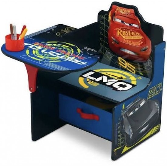 Delta Chair Desk With Bin, Cars McQueen
