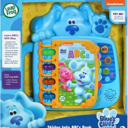 LeapFrog Blues Clues and You! Skidoo Into ABCs Book for Kids, Blue
