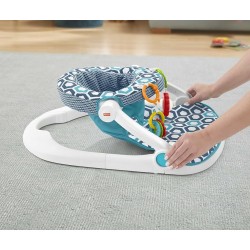 Fisher-Price Portable Baby Chair, Sit-Me-Up Floor Seat, Honeycomb