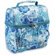 J World Insulated Corey Lunch Bag, Blue Vine J World Insulated Corey Lunch Bag, Blue Vine