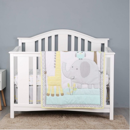 Child Of Mine 3pc Crib Bedding Set
