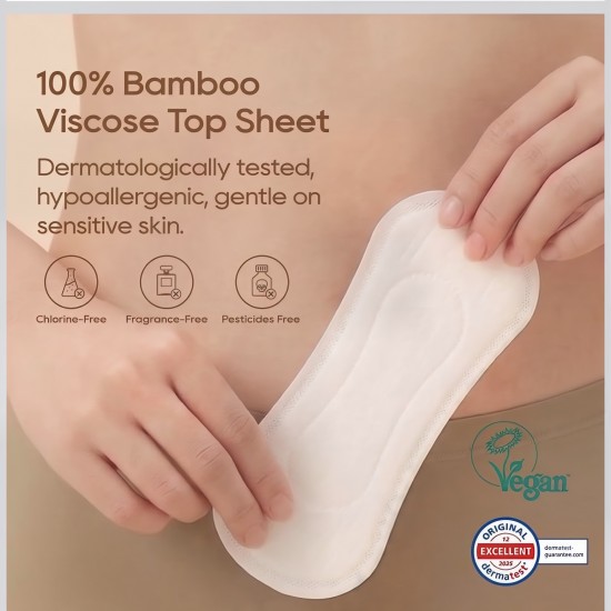 Eco Boom Ultra Thin 100% Bamboo Viscose Panty Liners, 32 Count. AVAILABLE 03-10-26 Eco Boom Ultra Thin 100% Bamboo Viscose Panty Liners, 32 Count. AVAILABLE 03-10-26
