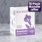 Eco Boom Bamboo Viscose Unscented Ultra Thin Organic Sanitary Pads, 360mm Night, Extra Heavy Absorbency, 10 PACK BUNDLE SPECIAL SALE