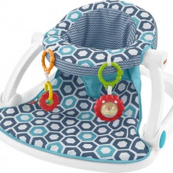 Fisher-Price Portable Baby Chair, Sit-Me-Up Floor Seat, Honeycomb