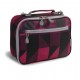 J World Cody Lunch Bag With Shoulder Strap- Block Pink J World Cody Lunch Bag With Shoulder Strap- Block Pink
