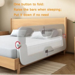 Aotgsse 70inches (180cm) Extra Long Foldable Bed Rail, Elephant, 1 PIECE For 4x6 and 6x6 Beds Aotgsse 70inches (180cm) Extra Long Foldable Bed Rail, Elephant, 1 PIECE For 4x6 and 6x6 Beds