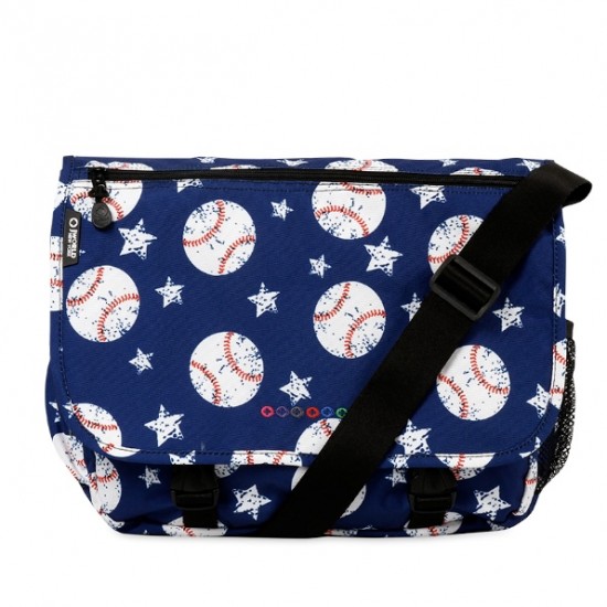 J World Terry Messenger Shoulder Bag, Baseball J World Terry Messenger Shoulder Bag, Baseball