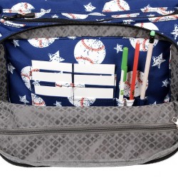 J World Terry Messenger Shoulder Bag, Baseball J World Terry Messenger Shoulder Bag, Baseball