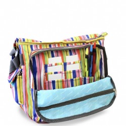 J World Terry Messenger Shoulder Bag, Wavery J World Terry Messenger Shoulder Bag, Wavery