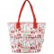 J World Lola Insulated Lunch Tote Bag, Heart Factory