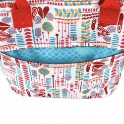 J World Lola Insulated Lunch Tote Bag, Heart Factory