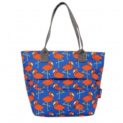 J World Lola Insulated Lunch Tote Bag, Flamingo