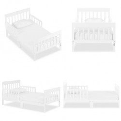 Dream on Me Finn Toddler Bed, White Dream on Me Finn Toddler Bed, White