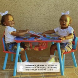 Delta Children Nick Jr. PAW Patrol Wood Kids Storage Table and Chairs Set