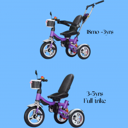 Supreme 4 in 1 Trike, Brown Supreme 4 in 1 Trike, Brown