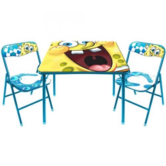 Spongebob Table and Chair Set Spongebob Table and Chair Set