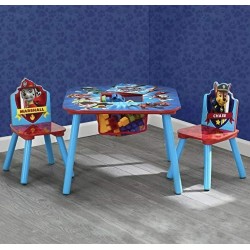 Delta Children Nick Jr. PAW Patrol Wood Kids Storage Table and Chairs Set Delta Children Nick Jr. PAW Patrol Wood Kids Storage Table and Chairs Set