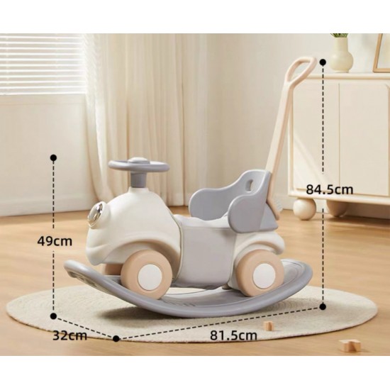 Suplay 4 in 1 Rocking Camel with Push Handle