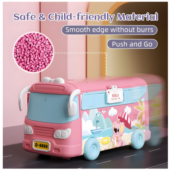 Camper Van Playset Pretend Play Dollhouse with Tiny Critters Camper Van Playset Pretend Play Dollhouse with Tiny Critters