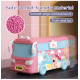 Camper Van Playset Pretend Play Dollhouse with Tiny Critters Camper Van Playset Pretend Play Dollhouse with Tiny Critters