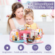 Camper Van Playset Pretend Play Dollhouse with Tiny Critters Camper Van Playset Pretend Play Dollhouse with Tiny Critters