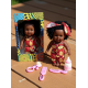 Chunky 12inch Melanin Doll with Accessories, Dara
