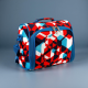 J World Casey Lunch Bag- Red Cubes