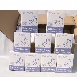 Eco Boom Bamboo Viscose Unscented Ultra Thin Organic Sanitary Pads, 290mm Long, Heavy Absorbency, 1 CARTON (288 PADS) MAXIMUM SAVINGS. Eco Boom Bamboo Viscose Unscented Ultra Thin Organic Sanitary Pads, 290mm Long, Heavy Absorbency, 1 CARTON (288 PADS) MAXIMUM SAVINGS.