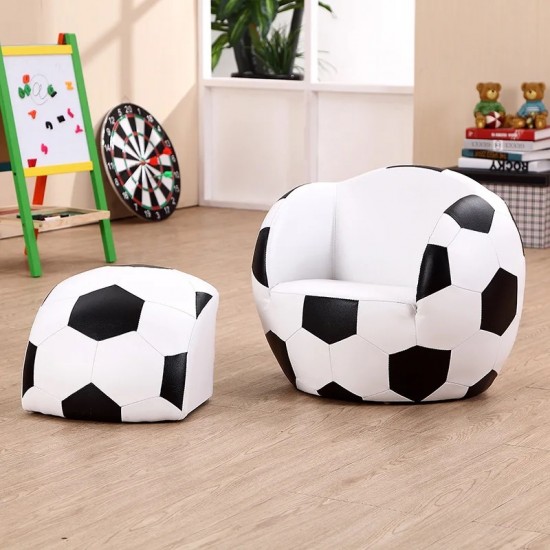 Toddler Football Couch and Ottoman