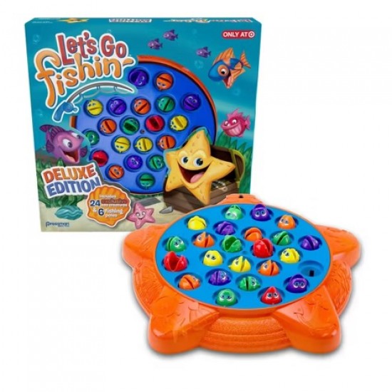 Pressman Let's Go Fishin' Deluxe Game