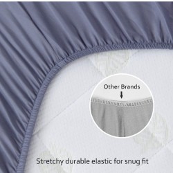 Biloban 2 Pack  Breathable Crib Sheets
