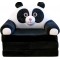 Plush 3-in-1 Foldable Kids Sofa, Polar Bear