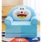 Plush 3-in-1 Foldable Kids Sofa, Blue Cat