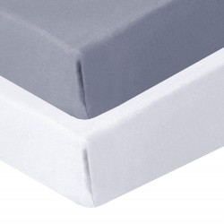 Biloban 2 Pack Cotton Crib Sheets Biloban 2 Pack Cotton Crib Sheets