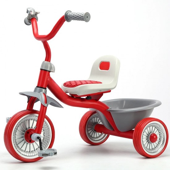 Alloy Steel Kids Tough Trike, Red